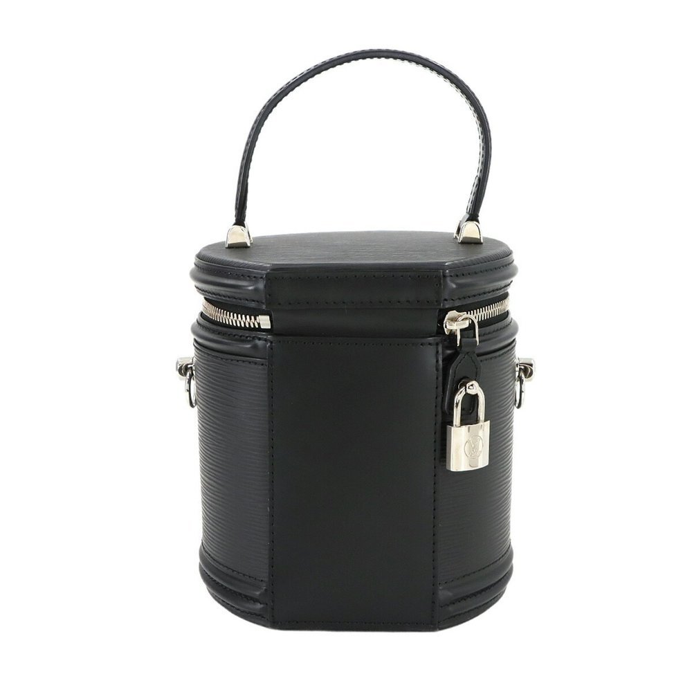 LOUIS VUITTON Black Leather Shoulder Bag - Picture 3 of 9
